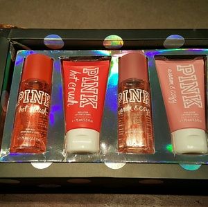Pink Victoria box gift set...body spray and lotilm