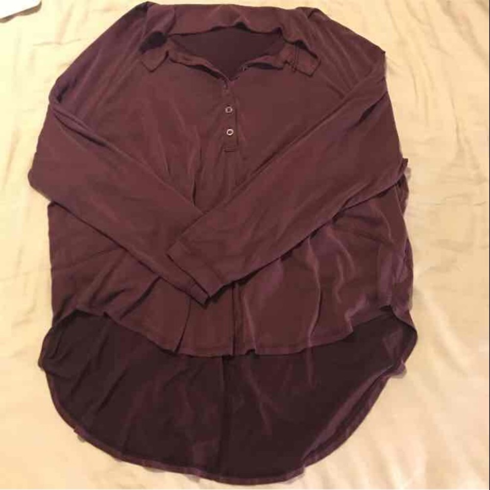 FREE PEOPLE TUNIC STYLE OVERSIZED SHIRT
