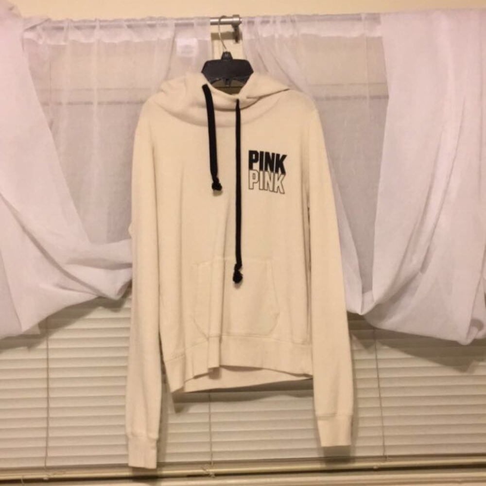 VS PINK light cream sweater