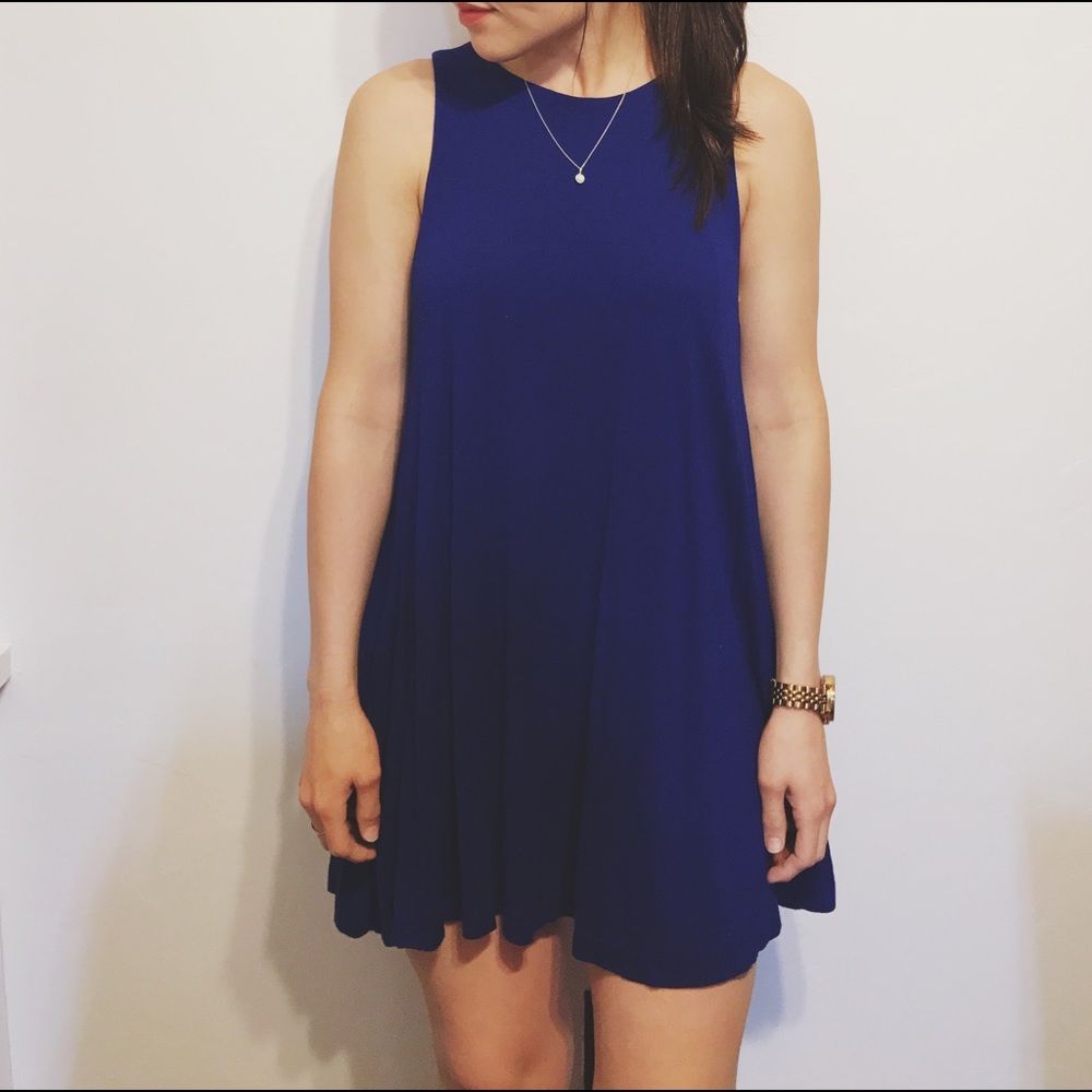 Little blue dress