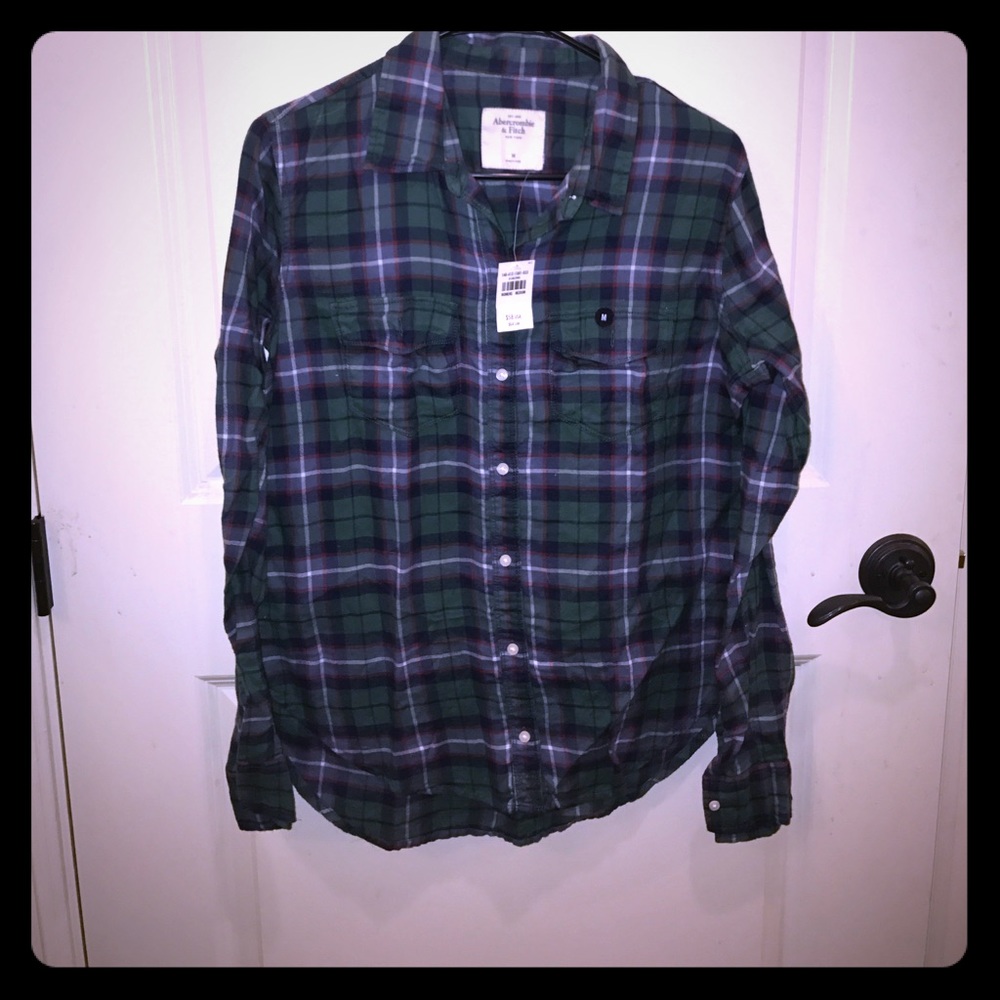 Abercrombie and Fitch Plaid Shirt