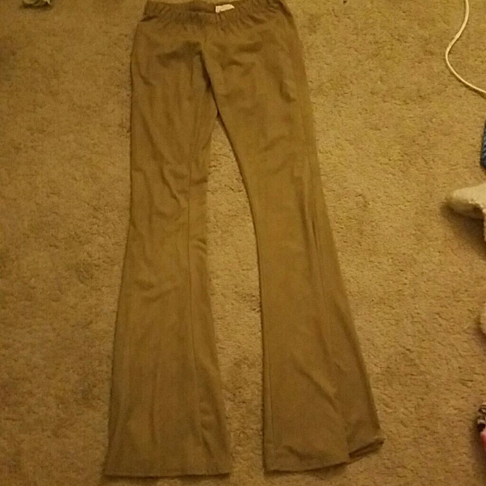 Tan bell bottoms