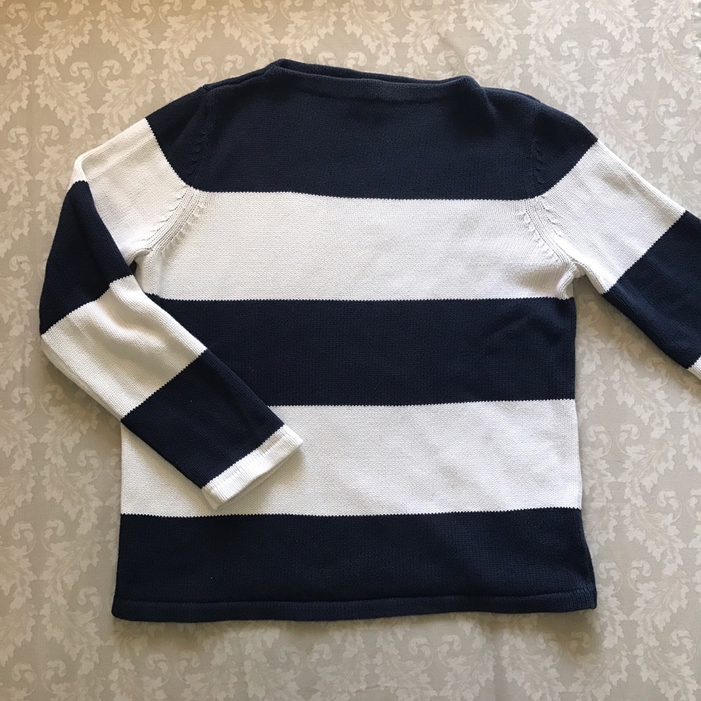 Nautical Striped Sweater.