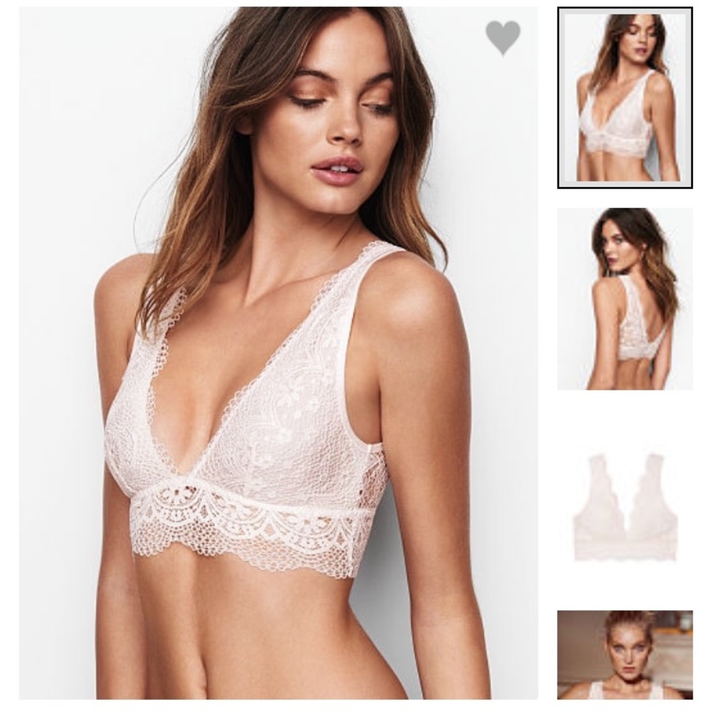 Victoria's Secret Long Line Plunge Bralette
