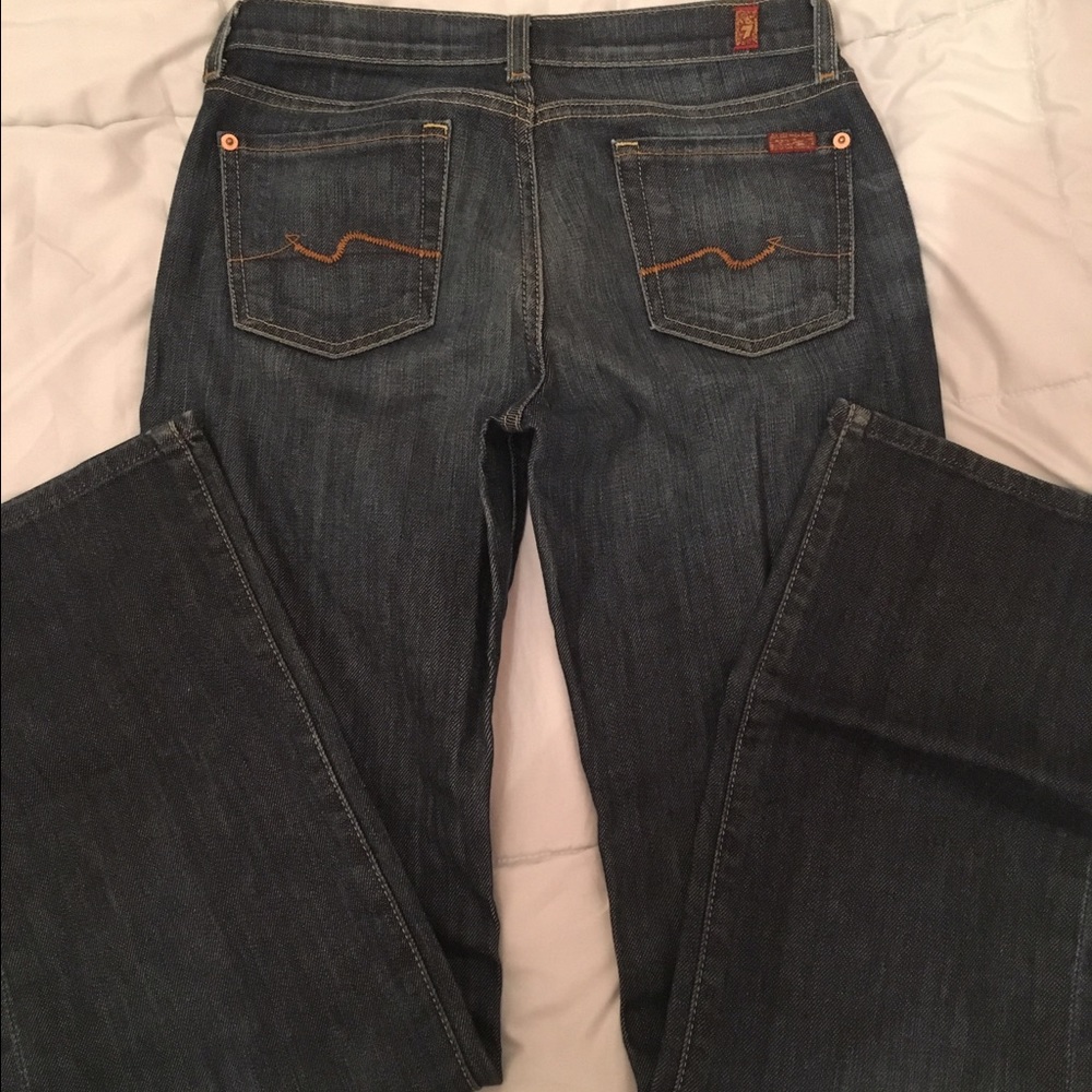 7 For All Mankind straight leg jeans