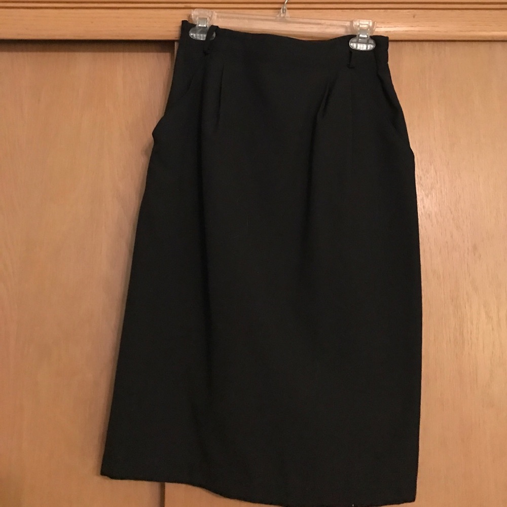 Black skirt