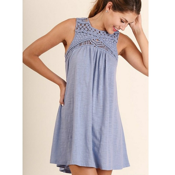 Crochet Sleeveless Dress - Picture 2 of 2