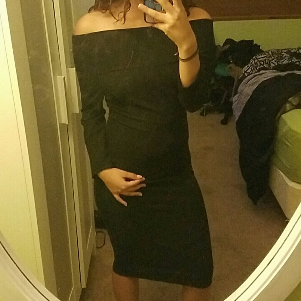 Classy black dress