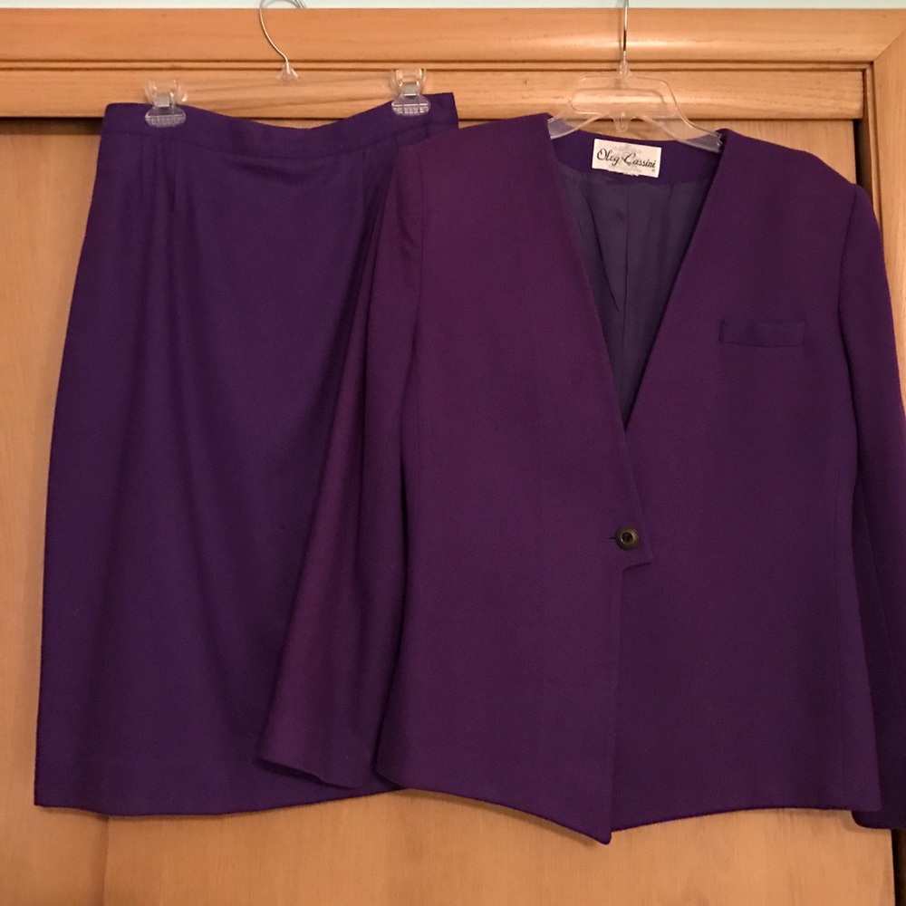 Skirt with matching blazer