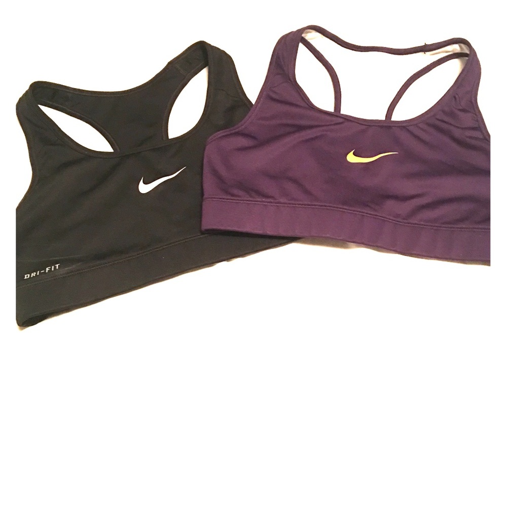 Set of 2 Women's Nike small sports bras