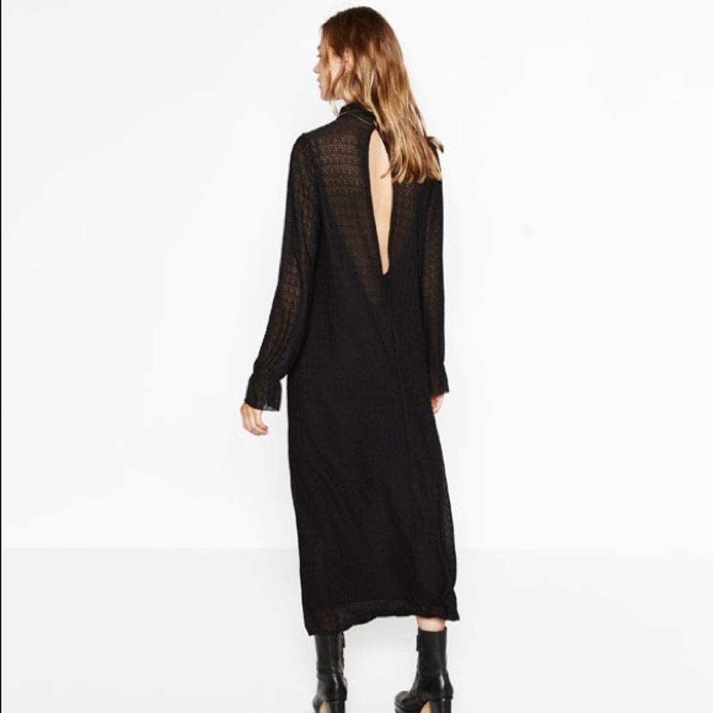 Zara long Victorian style dress