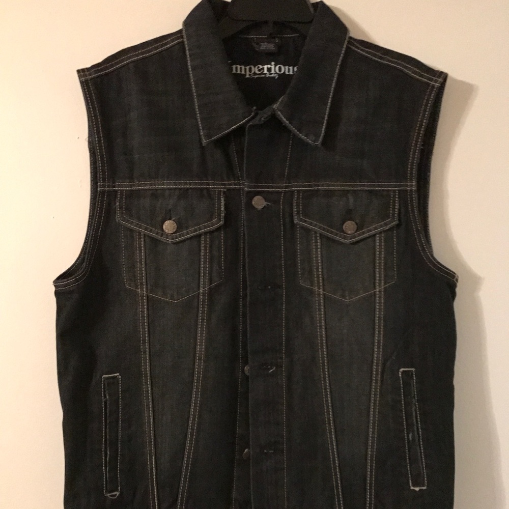 Denim vest
