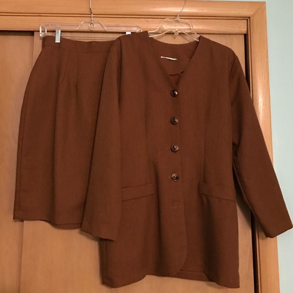 Skirt and blazer set