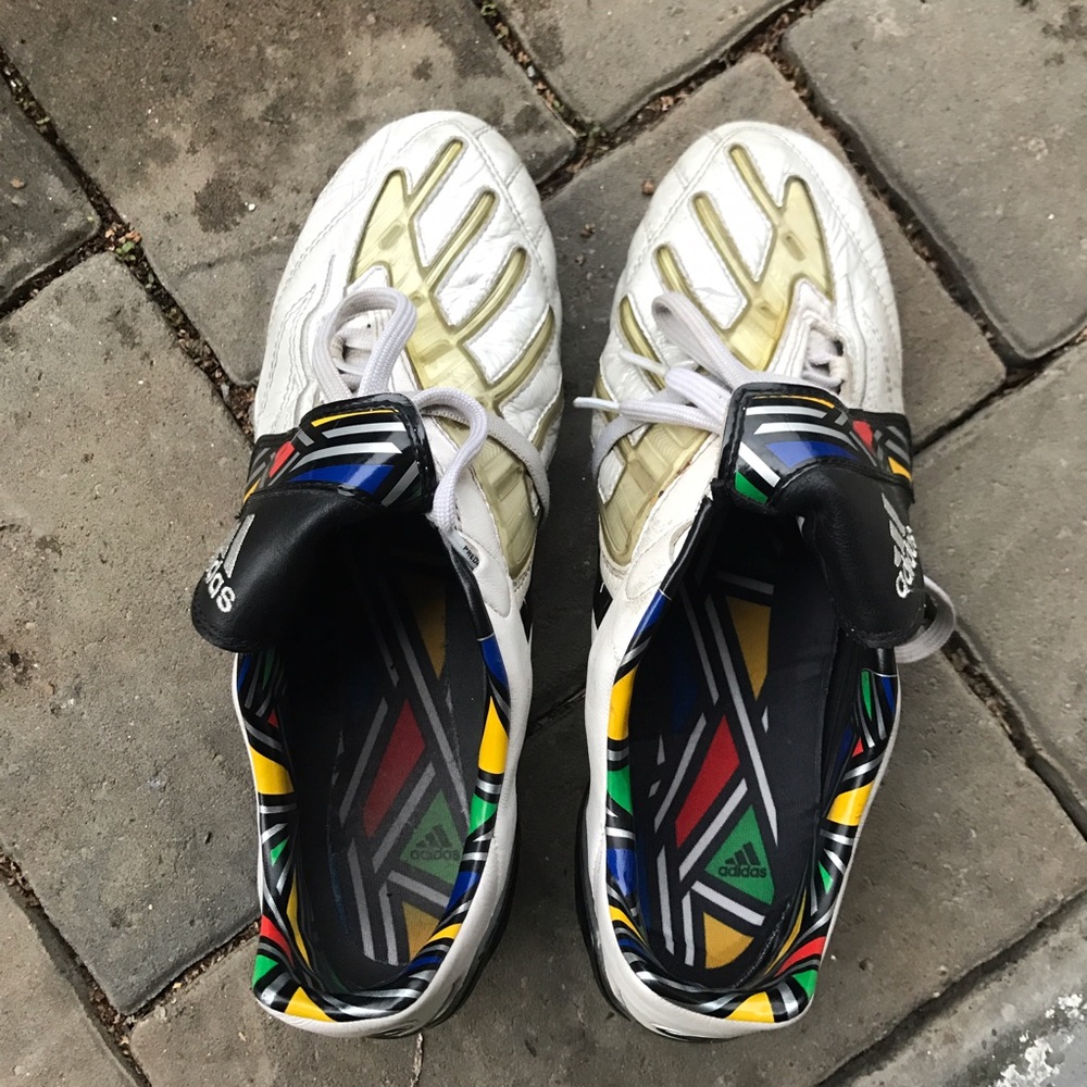 Adidas Predator PS FG CONFED (White/B/MtlcSilver)