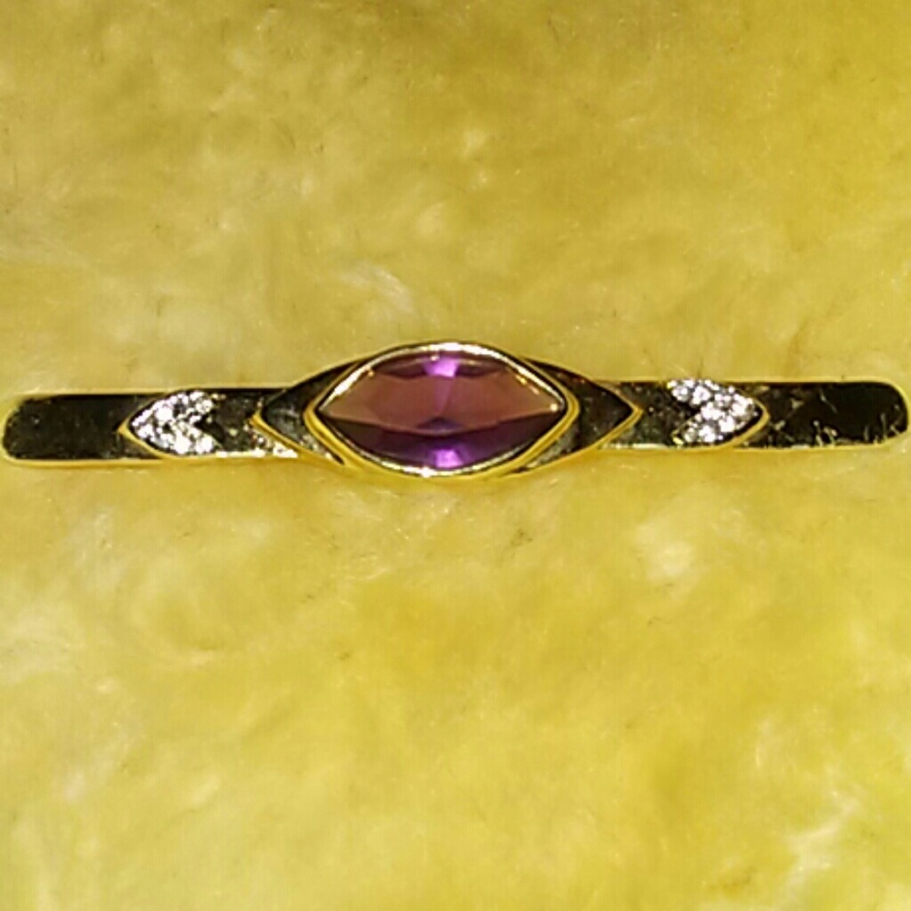 Purple Stone Broach!!