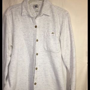 AE button down soft cotton wheat color shirt