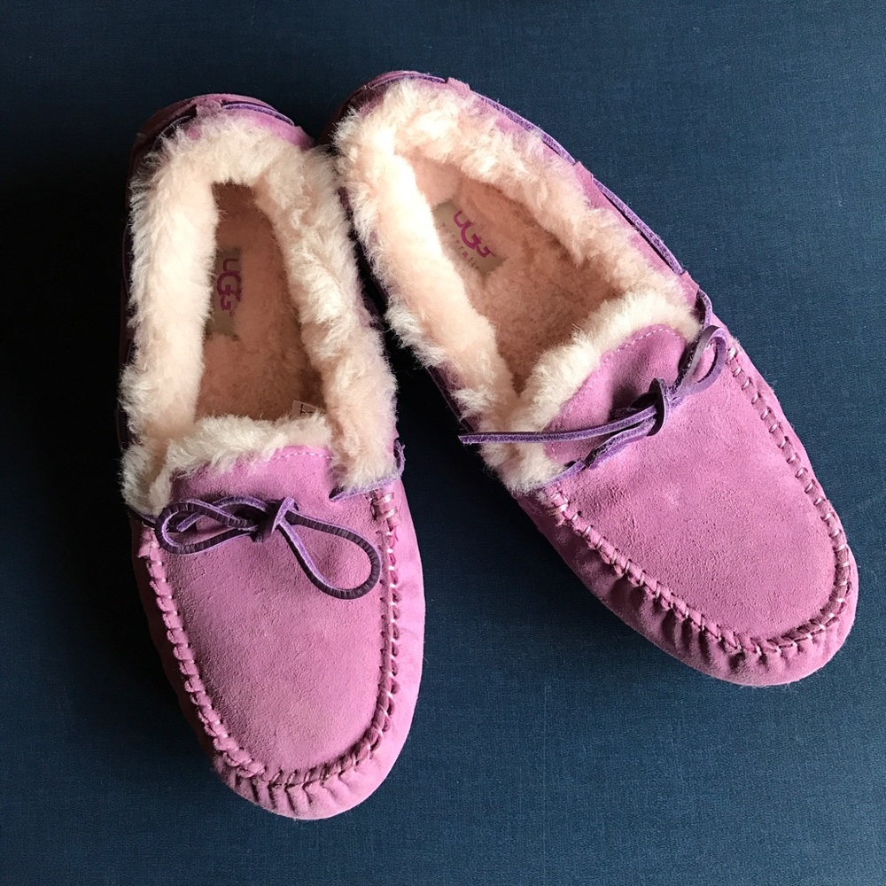 Purple Ugg Slippers Size 10