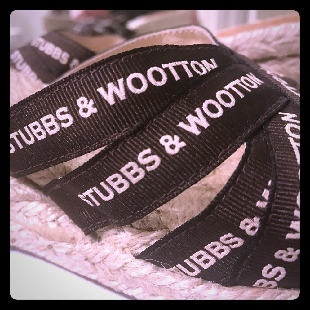 Stubbs & Wooten espadrille wedge Size 9