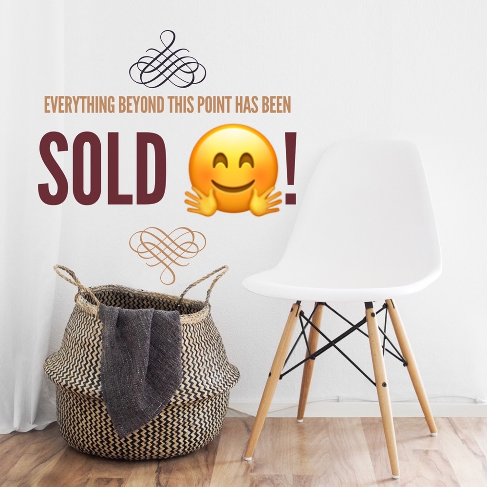 All items below this point have been sold!!