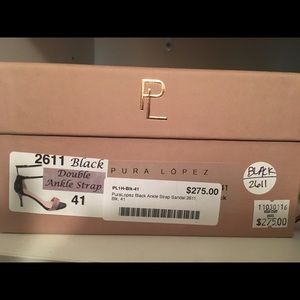 Pura Lopez Shoes - BNWT Pura Lopez Double ankle strap heels Pura Lopez Shoes - BNWT Pura Lopez Double ankle strap heels