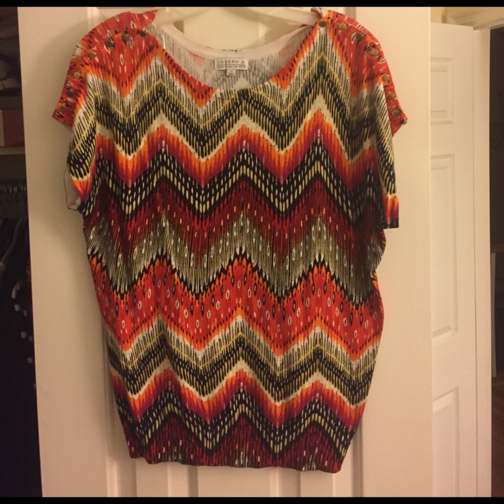 Fun sweater blouse