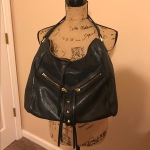 Navy Leather Botkier Handbag