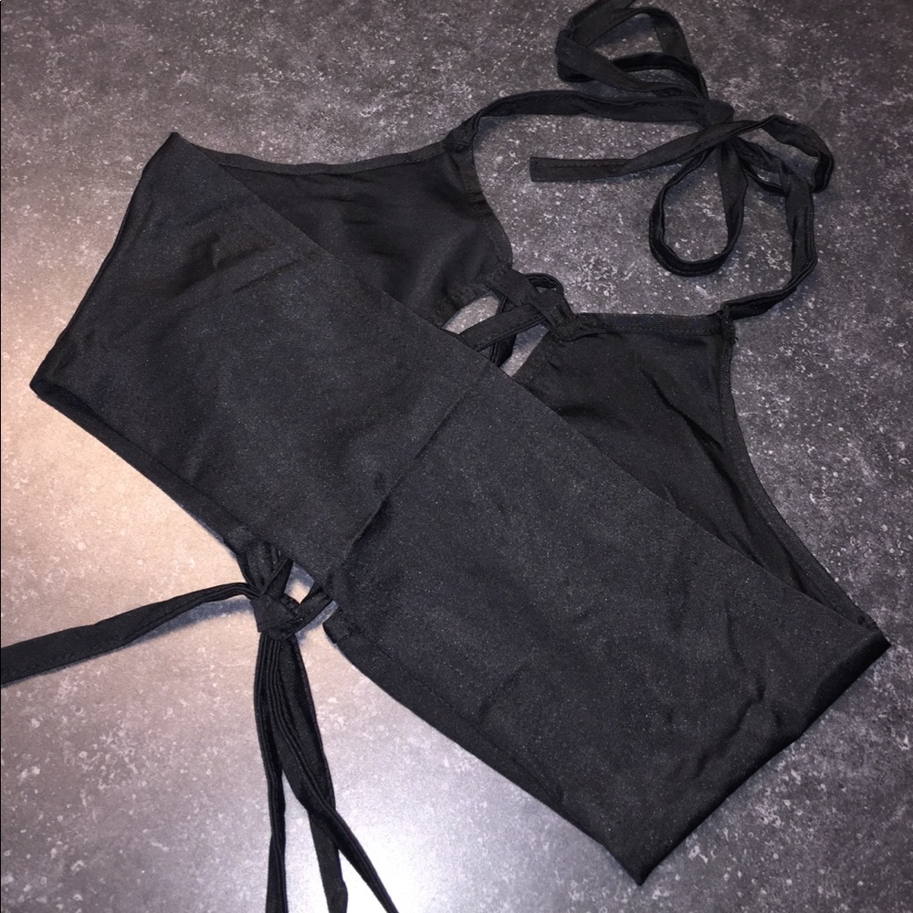 Sexy Halter Bandage Tank Top - Picture 6 of 8