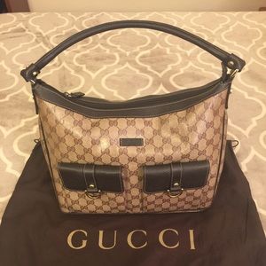 **SOLD**-💯% Authentic Gucci handbag preowned 👜