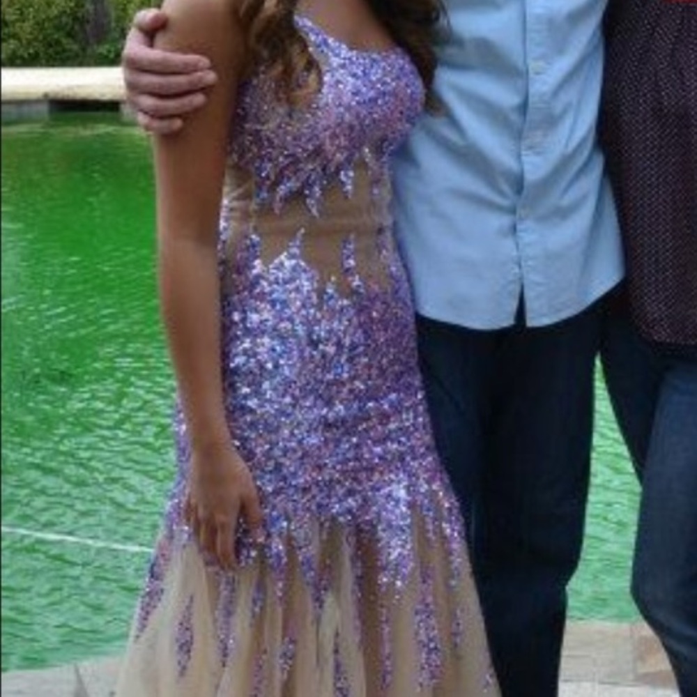 Prom or special occasion dress **sequin**