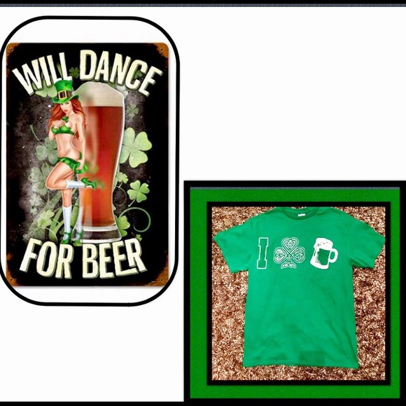 Green Beer🍀T Shirt - Picture 2 of 4