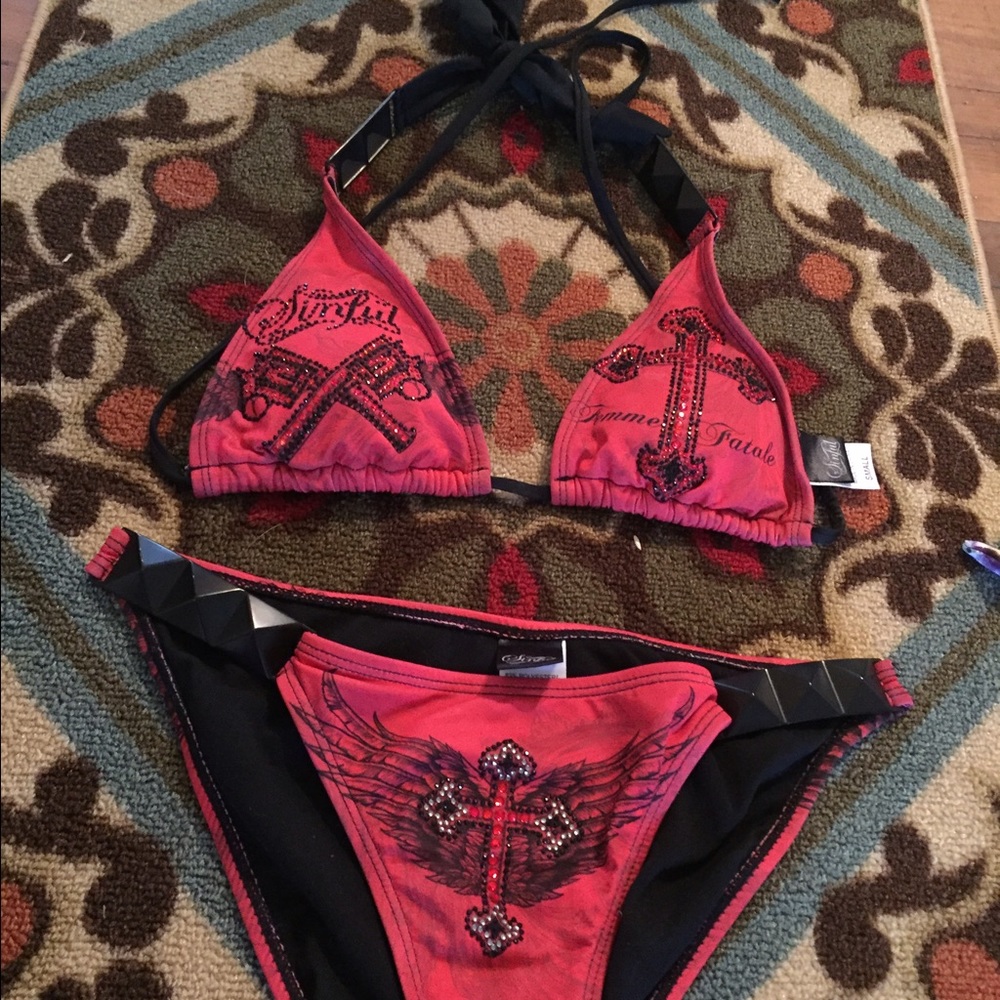 Sinful bathing suit