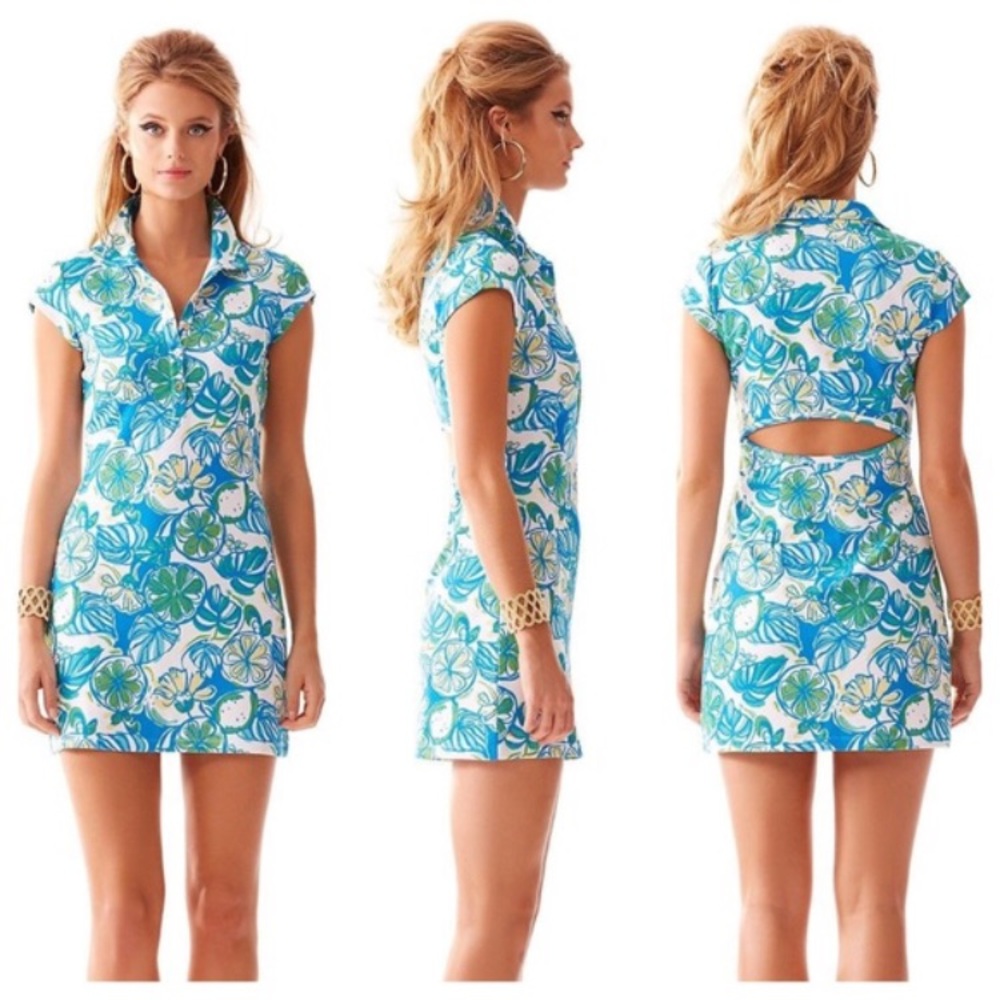 Lily Pulitzer Sweet and Sour Rayna Polo Dress NWT