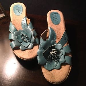 B.O.C. Born Concept Cork Wedge Sandal. Size 7/38