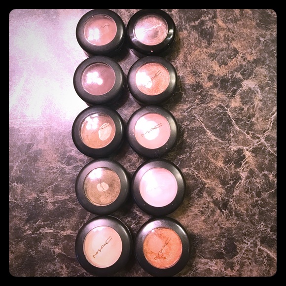 MAC Cosmetics Other - Lot of 10 mac eye shadows