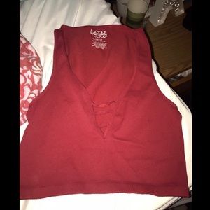 red free people crop