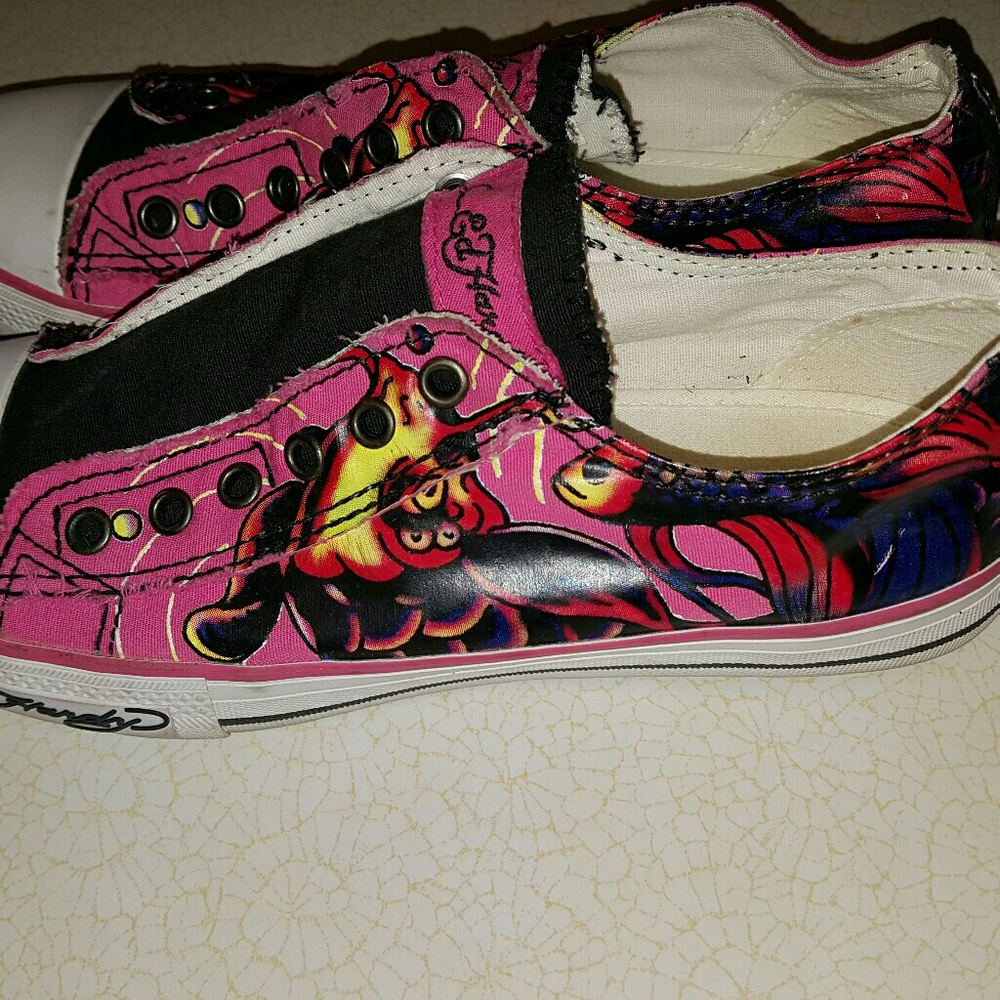Womens ed hardy shoes