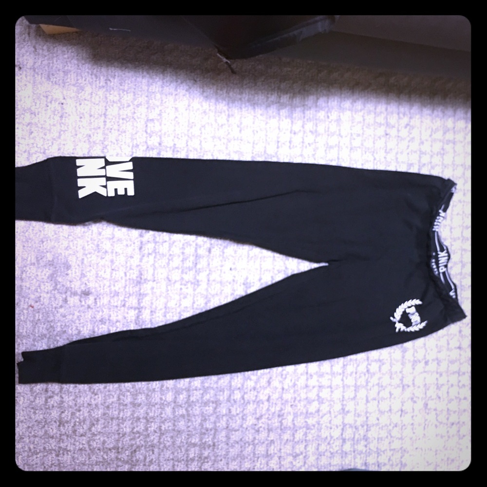 Victoria secret PINK joggers (black)