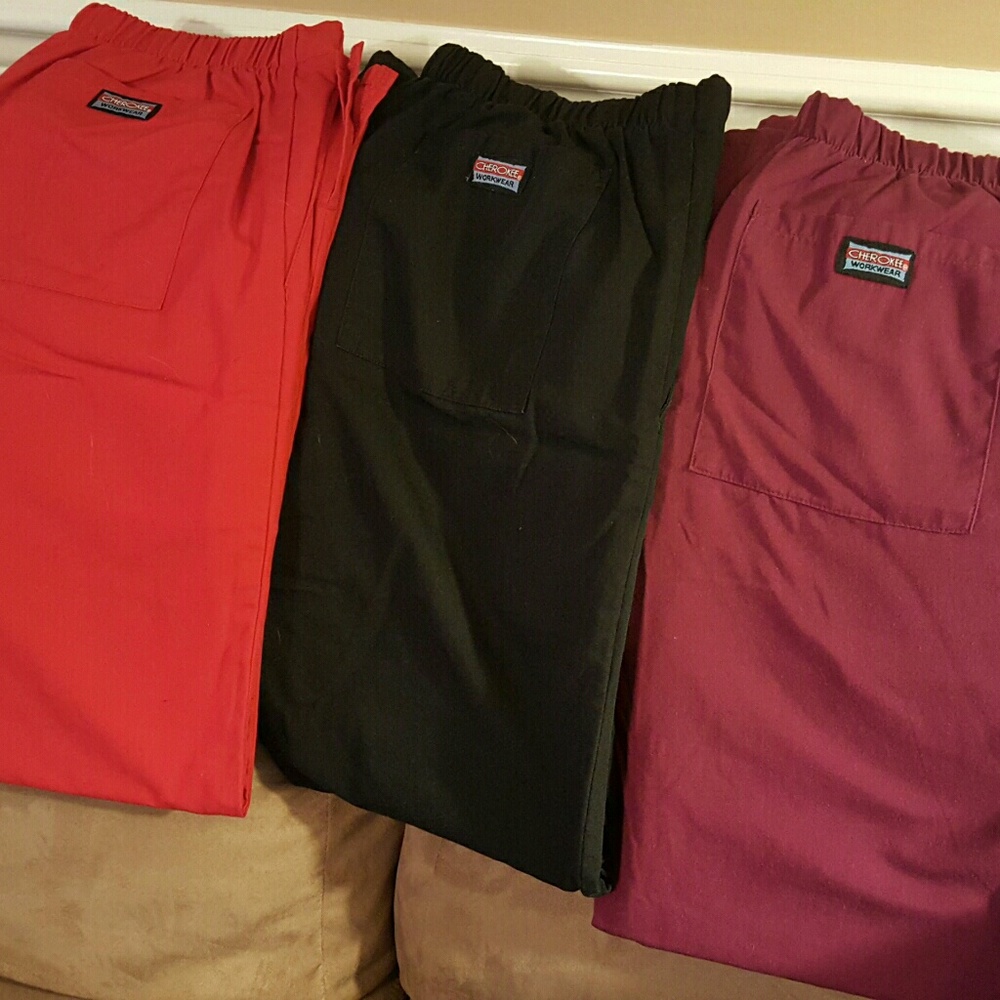 Cherokee scrub pants petite xs