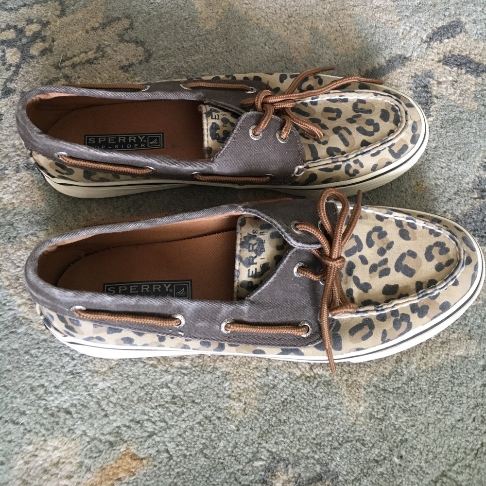 Leopard Sperry Top-Sider