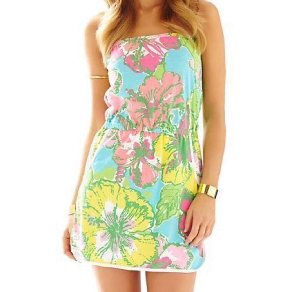 Lilly Pulitzer Strapless Romper Size M