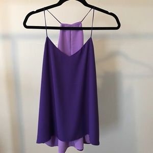 Express Solid Double Layer Cami Tank