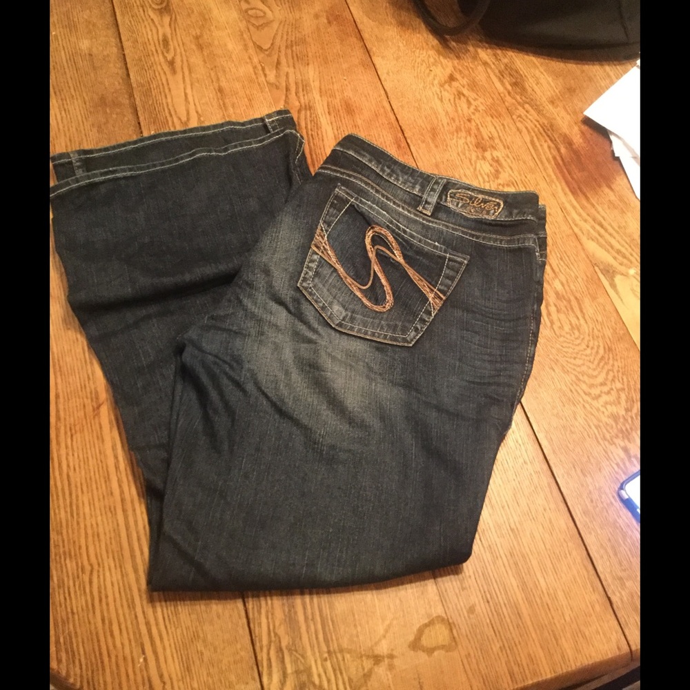 Silver jeans