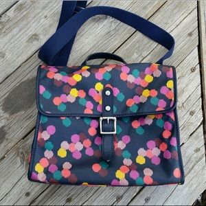 Fossil Messenger Bag Satchel Crossbody Textile