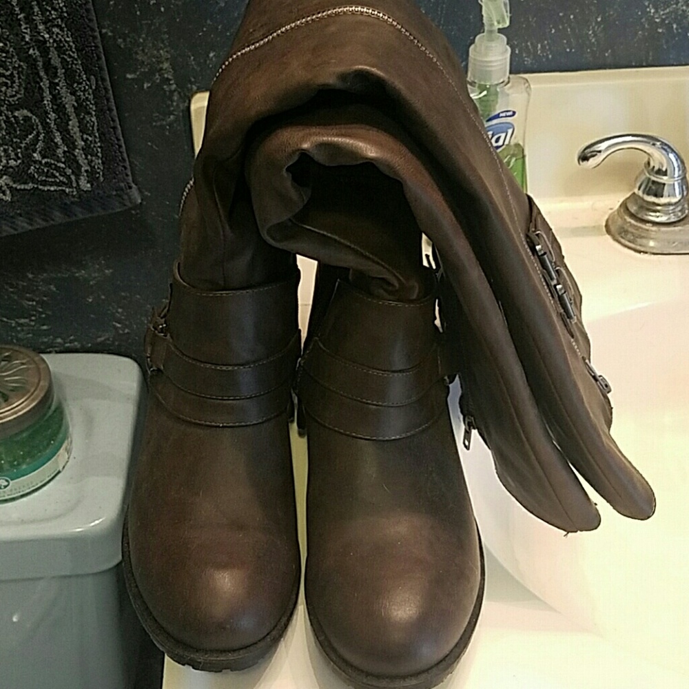 Knee high boots just fab