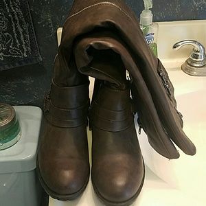 Knee high boots just fab