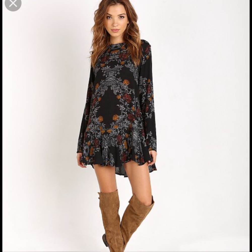 Free people Smooth Talker long sleeve tunic