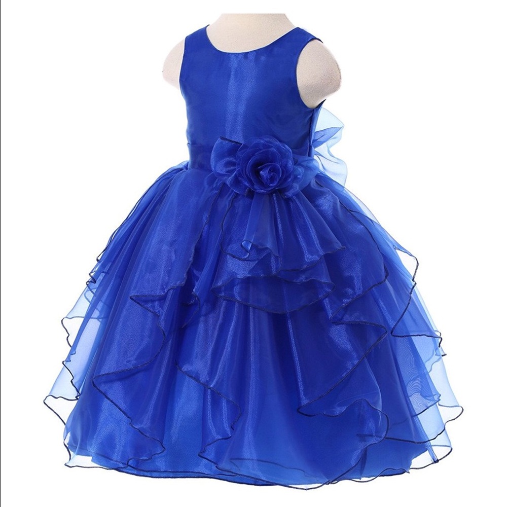 Beautiful Elegant Royal Blue Dress