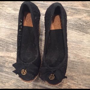 Tory Burch wedge espadrilles