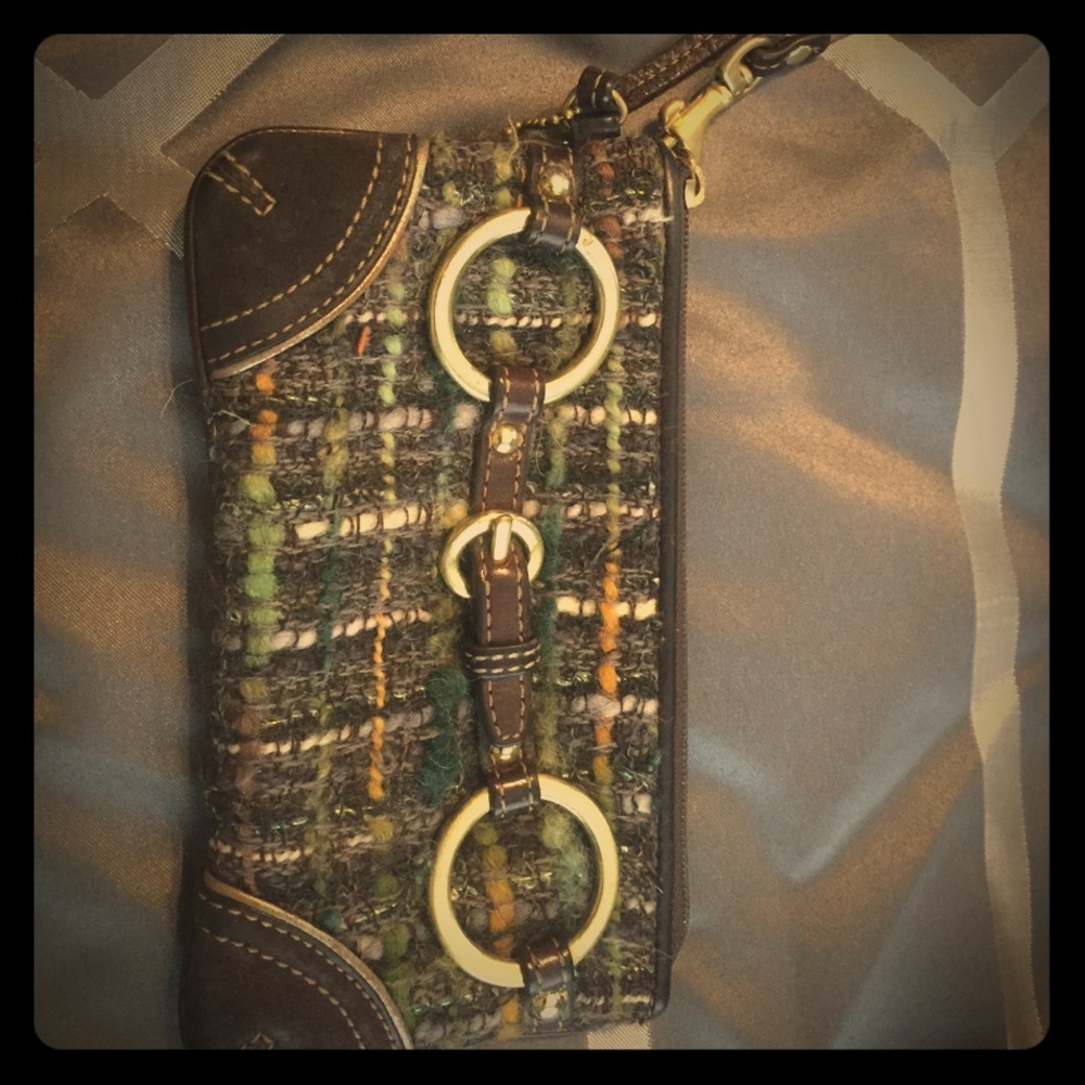 Coach wristlet vintage