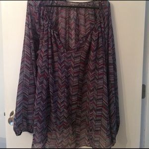 Flowy top plus size 3x daisy fuentes